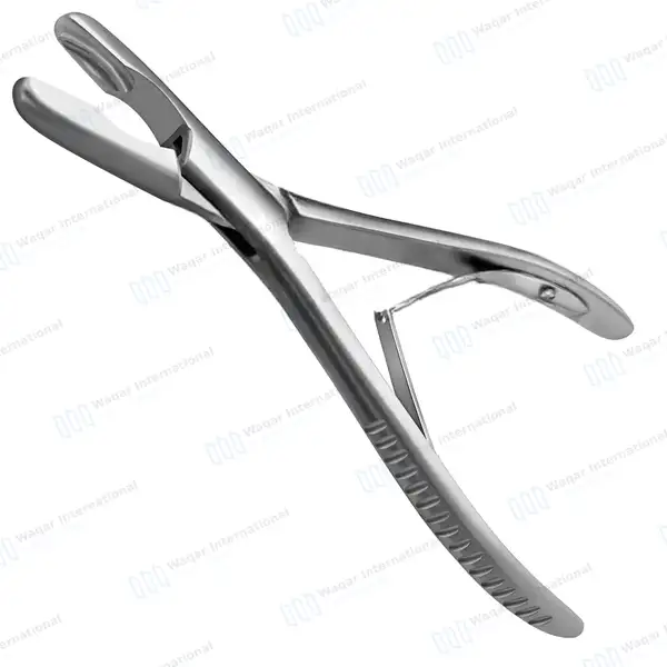 Luer Bone Rongeurs 7″ Straight 8x10mm Jaws - dental instruments manufactured by Waqar International, Sialkot - view 7