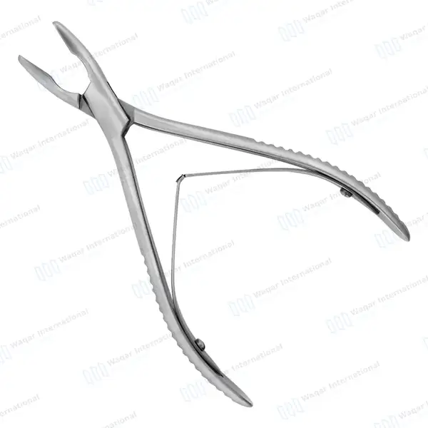 Mead Bone Rongeurs 1A 6.5″ (16.5cm) Round Tips - surgical instruments manufactured by Waqar International, Sialkot - view 2