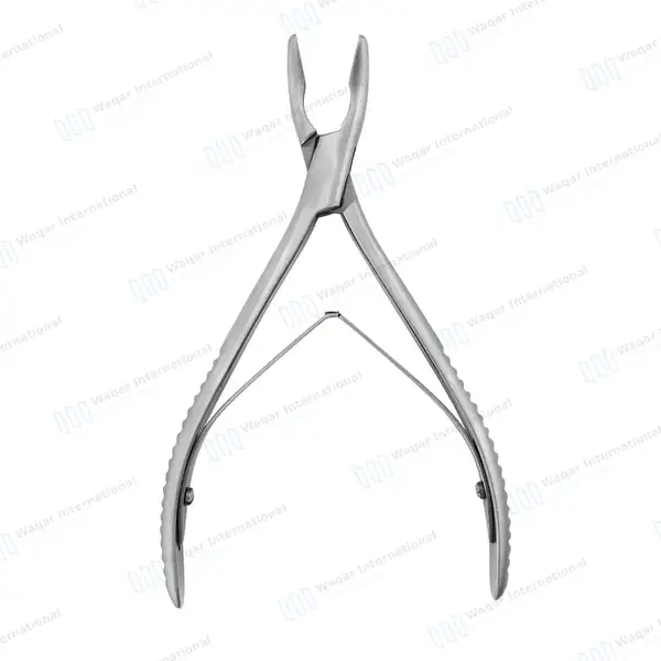 Mead Bone Rongeurs 2A 6.5″ (16.5cm) Square Tips - surgical instruments manufactured by Waqar International, Sialkot - view 2