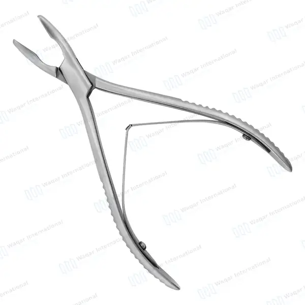 Mead Bone Rongeurs 2A 6.5″ (16.5cm) Square Tips - surgical instruments manufactured by Waqar International, Sialkot - view 5