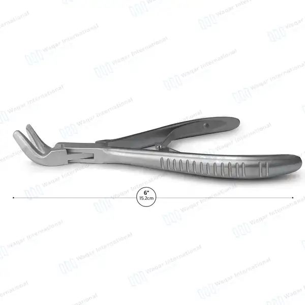 3 Dental Bone Rongeur Blumenthal 90 Degree 6″ - dental instruments manufactured by Waqar International, Sialkot - view 3