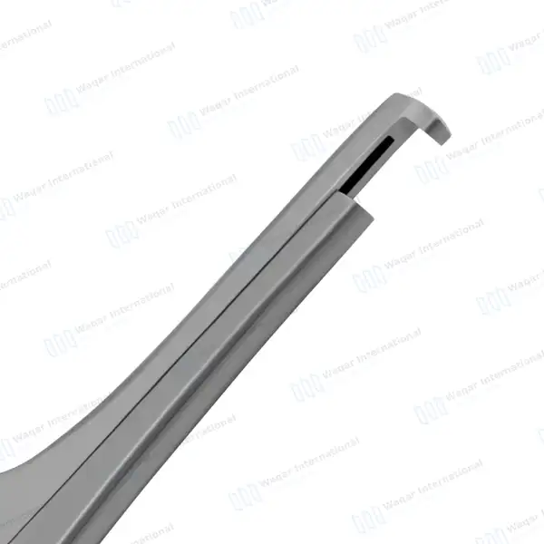 Kerrison Rongeur 3″ Shaft Size #2 5mm Bite 90 Degree Up Gold Handle - surgical instruments manufactured by Waqar International, Sialkot - view 6