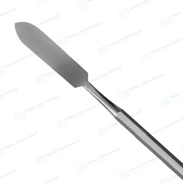2 Cement Spatulas Set 7″ (17.8cm) Single & Double Ended - dental instruments manufactured by Waqar International, Sialkot - view 6