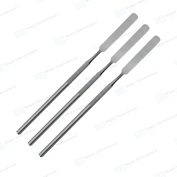3 Pcs Cement Spatulas Single End - dental instruments manufactured by Waqar International, Sialkot - view 2