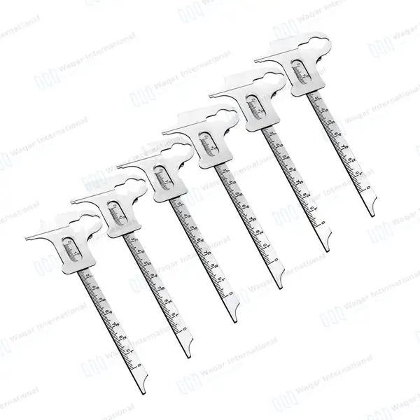 6 Boley Gauge Dental Implant Lab Orthodontic Instruments - dental instruments manufactured by Waqar International, Sialkot - view 2