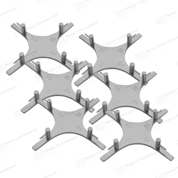 6 Pcs Dental Orthodontic Boone Bracket Positioning Gauge Set - dental instruments manufactured by Waqar International, Sialkot - view 2