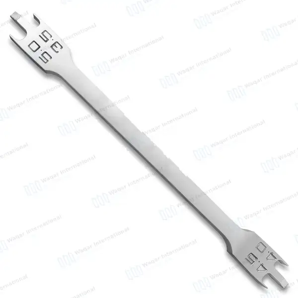 Bracket Positioning Star Boone & Height Gauge Wick Type Orthodontic Set - dental instruments manufactured by Waqar International, Sialkot - view 6