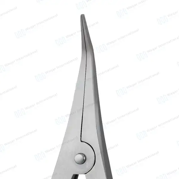 Castroviejo Caliper 3.5″ (8.89cm) Angled Graduated 0-20mm - dental instruments manufactured by Waqar International, Sialkot - view 3