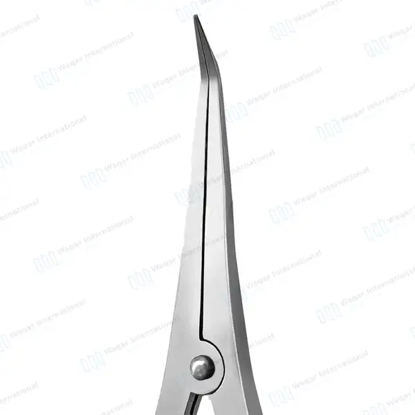 Castroviejo Caliper 3.5″ Graduated 0-40mm Angled - dental instruments manufactured by Waqar International, Sialkot - view 4