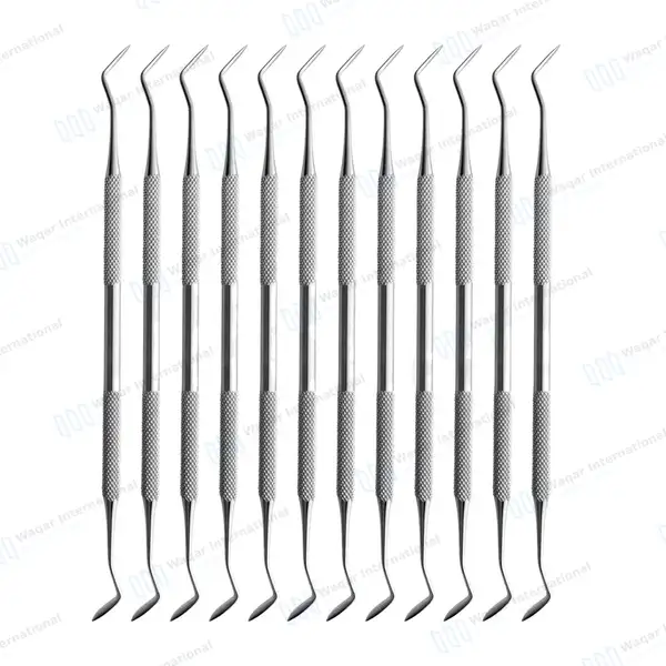 12 Pcs Dental Hollenback Wax Carver #3 - dental instruments manufactured by Waqar International, Sialkot - view 2