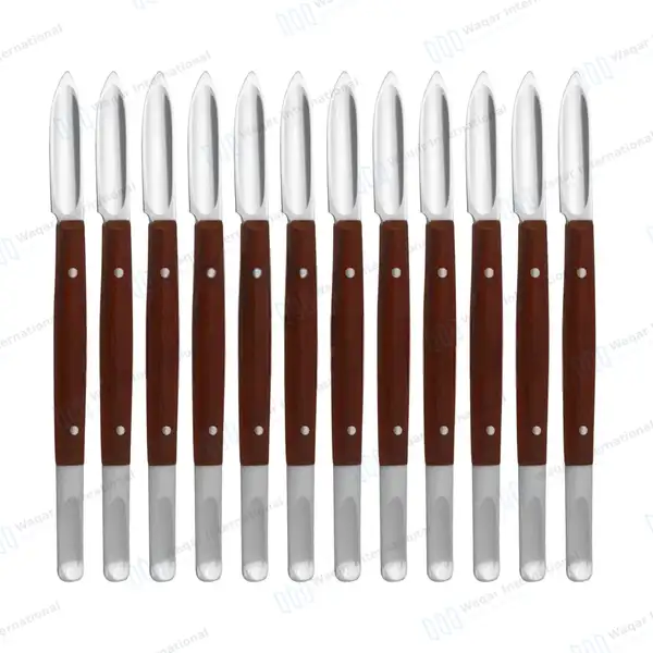 12 Pcs Lessmann Wax Carver Knife 13cm – Small - surgical instruments manufactured by Waqar International, Sialkot - view 2