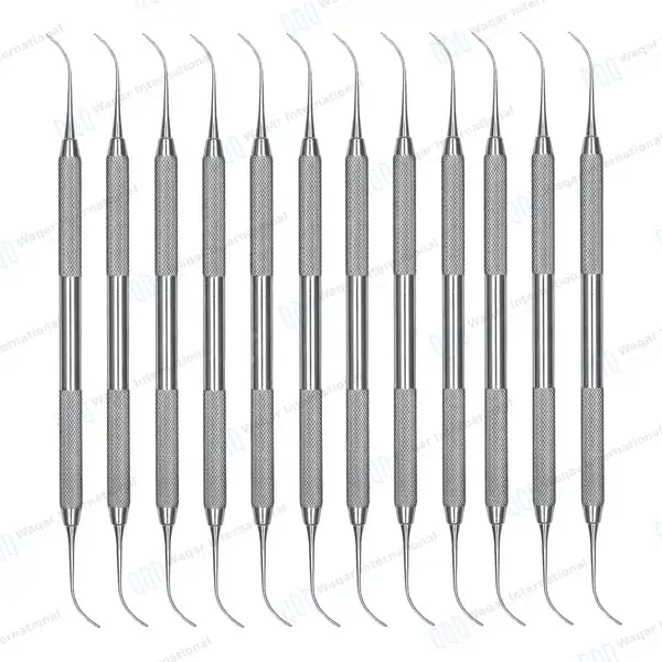 12 P.K Thomas #2 Dental Wax Modelling Carver Set - dental instruments manufactured by Waqar International, Sialkot - view 2