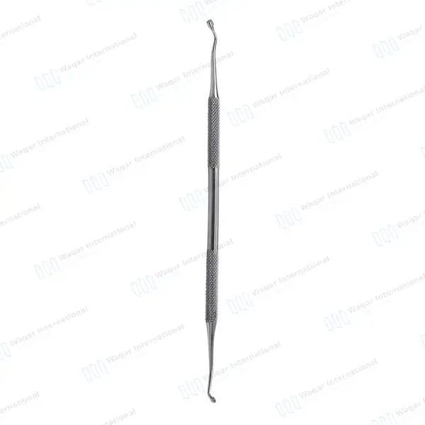 Amalgam Plugger Black #1/2 Double Ended Serrated - surgical instruments manufactured by Waqar International, Sialkot - view 6