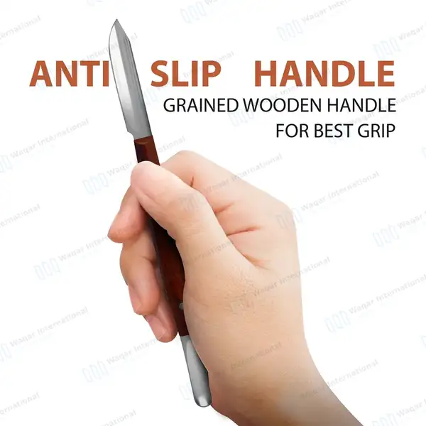 6 Pcs Lesmann Knife Set 17cm – Large - dental instruments manufactured by Waqar International, Sialkot - view 6