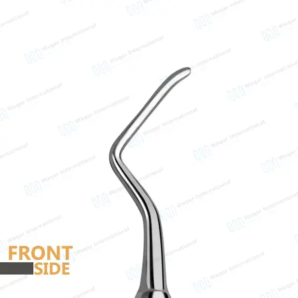 12 Pcs Lucas Bone Curette #87 Double Ended 3.8mm Smooth Spoon Tips - surgical instruments manufactured by Waqar International, Sialkot - view 6