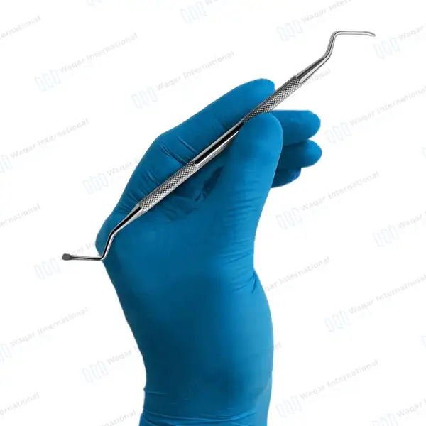 12 Pcs Lucas Bone Curette #87 Double Ended 3.8mm Smooth Spoon Tips - surgical instruments manufactured by Waqar International, Sialkot - view 8