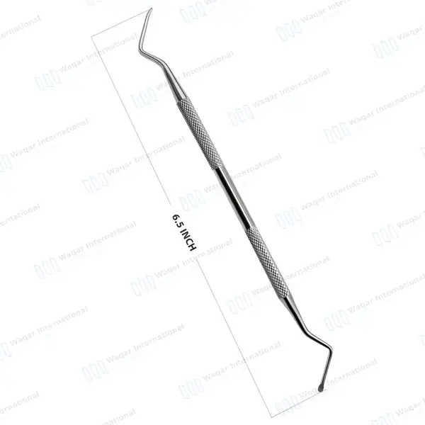 12 Lucas Bone Curette #84 Small 2.4mm Spoon Double Ended - surgical instruments manufactured by Waqar International, Sialkot - view 3
