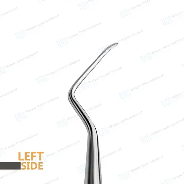 3 Lucas Bone Curette #84 Small 2.4mm Spoon Double Ended - surgical instruments manufactured by Waqar International, Sialkot - view 6
