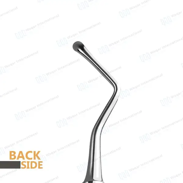 6 Pcs Lucas Bone Curette #85 Double Ended  2.7mm Smooth Spoon Tips - surgical instruments manufactured by Waqar International, Sialkot - view 5