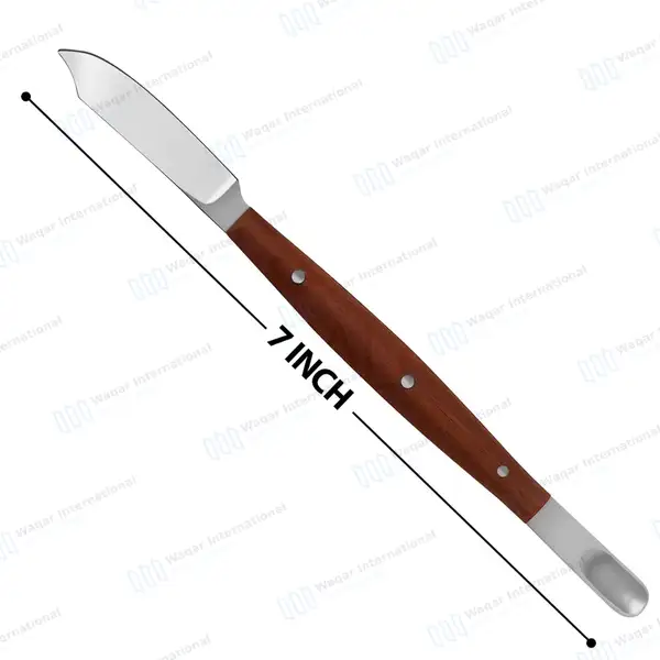 Con Scodellino Knife – Large - surgical instruments manufactured by Waqar International, Sialkot - view 2