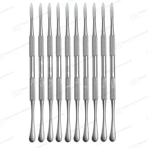 10 Periosteal Dental Elevator Molt No. 9 - surgical instruments manufactured by Waqar International, Sialkot - view 2