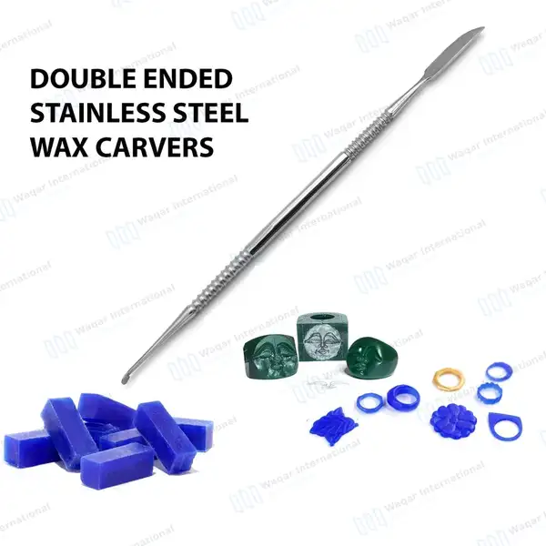 10 Pcs Lecron Wax Carver Set 6.5″ Double Ended - surgical instruments manufactured by Waqar International, Sialkot - view 8