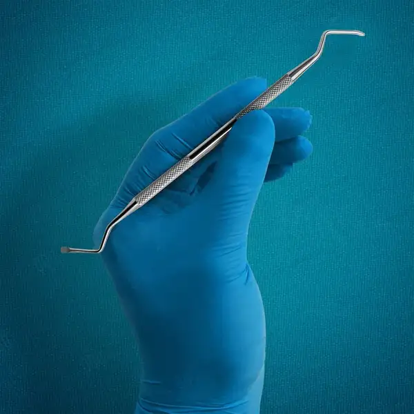 Lucas Bone Curette #85 Double Ended  2.7mm Smooth Spoon Tips - surgical instruments manufactured by Waqar International, Sialkot - view 8