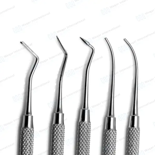 5 PK Thomas Wax Carvers #1, #2,#3, #4, #5 Double Ended - surgical instruments manufactured by Waqar International, Sialkot - view 2