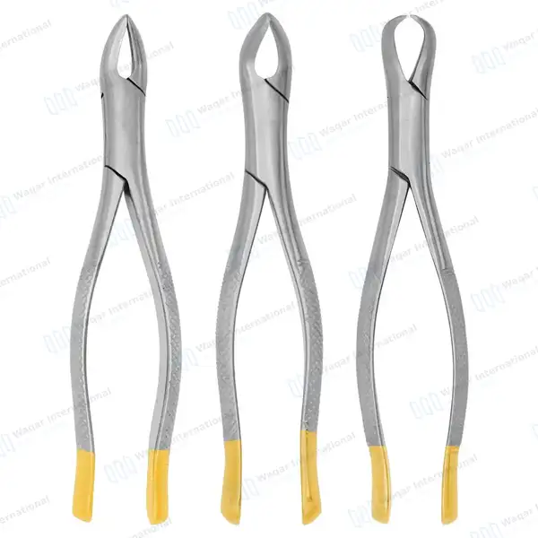 21 Pc Basic Oral Dental Root Surgery Extraction Elevators Forceps Kit Set - surgical instruments manufactured by Waqar International, Sialkot - view 2