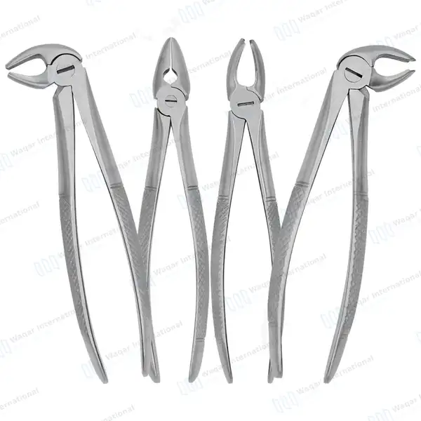 21 Pc Basic Oral Dental Root Surgery Extraction Elevators Forceps Kit Set - surgical instruments manufactured by Waqar International, Sialkot - view 3