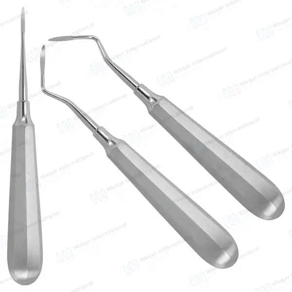 21 Pc Basic Oral Dental Root Surgery Extraction Elevators Forceps Kit Set - surgical instruments manufactured by Waqar International, Sialkot - view 4
