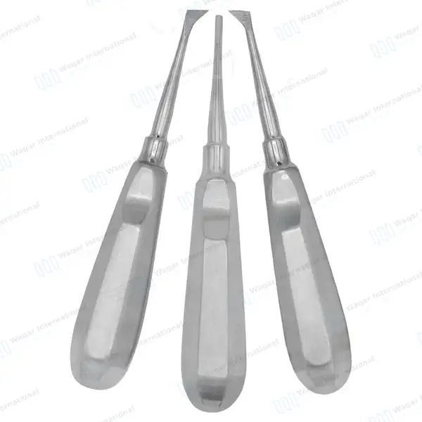21 Pc Basic Oral Dental Root Surgery Extraction Elevators Forceps Kit Set - surgical instruments manufactured by Waqar International, Sialkot - view 5