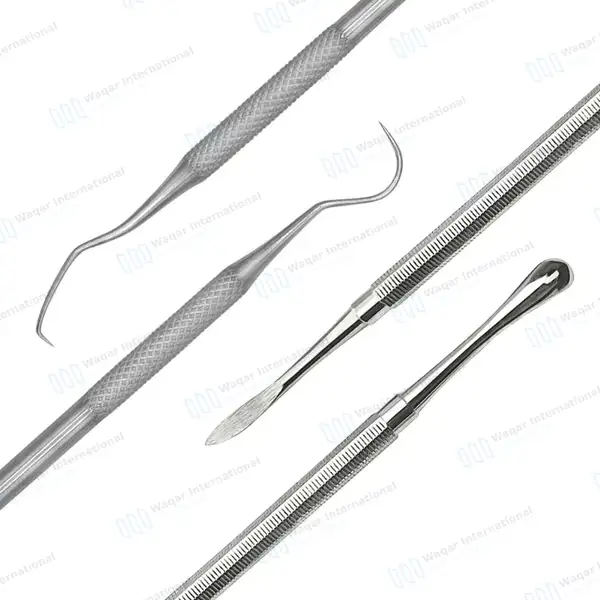 21 Pc Basic Oral Dental Root Surgery Extraction Elevators Forceps Kit Set - surgical instruments manufactured by Waqar International, Sialkot - view 7