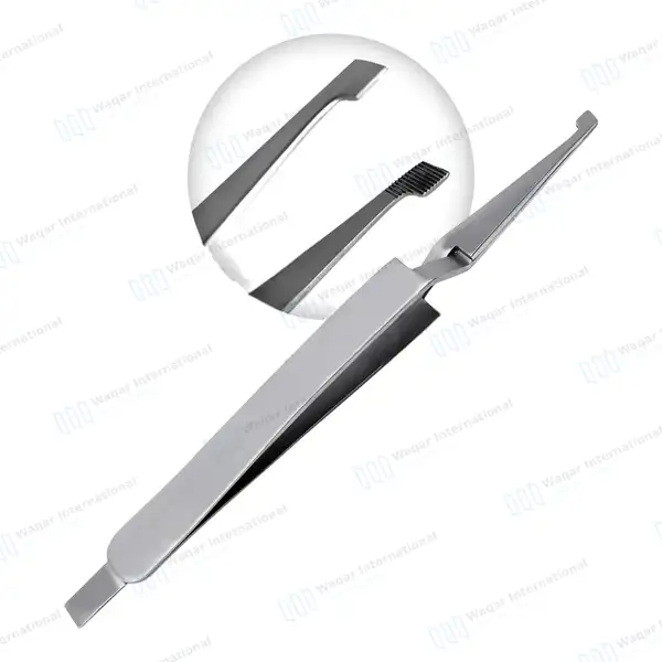 Orthodontic Basic Kit of 4 Distal End Hard Wire Cutter Bracket Holding Tweezers - surgical instruments manufactured by Waqar International, Sialkot - view 6