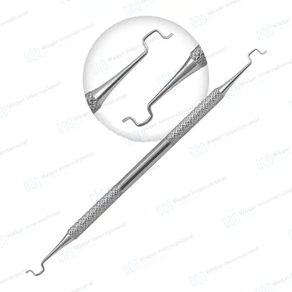 Orthodontic Basic Kit of 4 Distal End Hard Wire Cutter Bracket Holding Tweezers - surgical instruments manufactured by Waqar International, Sialkot - view 7