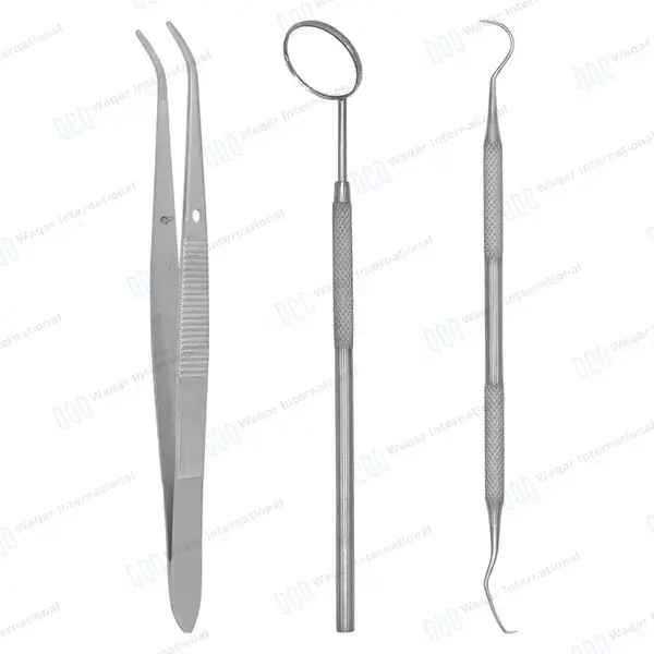 Set of 10 Pcs Oral Dental Extraction Kit+Extracting Forceps #150+151+10H - surgical instruments manufactured by Waqar International, Sialkot - view 4
