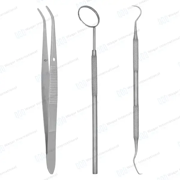 Set of 10 Pcs Oral Dental Extraction Kit+Extracting Forceps #150+151+74N - surgical instruments manufactured by Waqar International, Sialkot - view 4