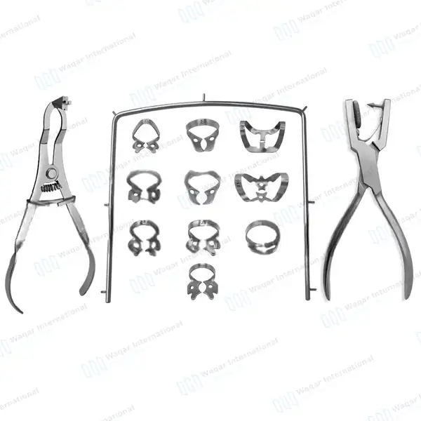 Starter Rubber Dam Kit of 13 Dental Surgical - surgical instruments manufactured by Waqar International, Sialkot - view 6