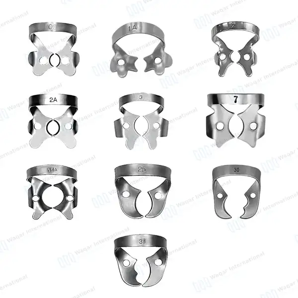 Starter Rubber Dam Kit of 15 Pcs Dental Surgical - surgical instruments manufactured by Waqar International, Sialkot - view 2