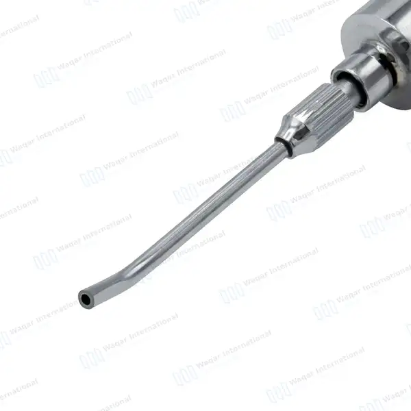 Dental Irrigation Syringe 8.5″ Dentist Surgical Instrument - surgical instruments manufactured by Waqar International, Sialkot - view 5