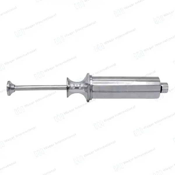 Dental Irrigation Syringe 8.5″ Dentist Surgical Instrument - surgical instruments manufactured by Waqar International, Sialkot - view 8