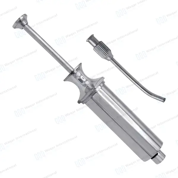 Dental Irrigation Syringe 8.5″ Dentist Surgical Instrument - surgical instruments manufactured by Waqar International, Sialkot - view 9