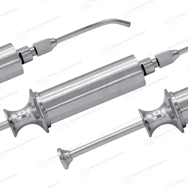 Dental Irrigation Syringe 8.5″ Dentist Surgical Instrument - surgical instruments manufactured by Waqar International, Sialkot - view 10