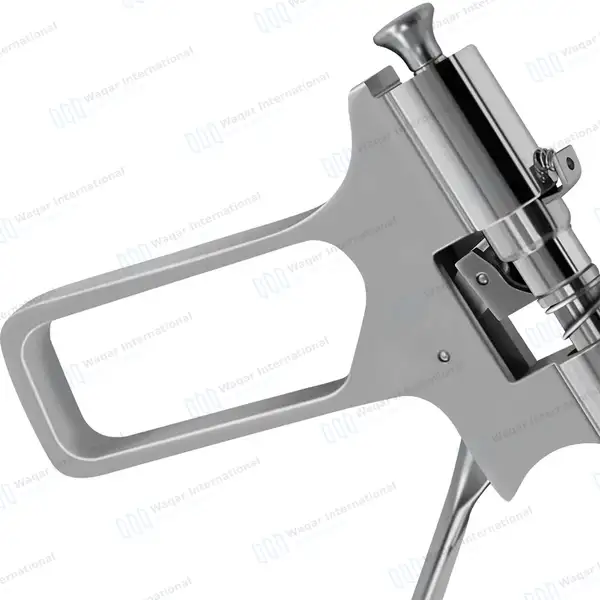 Dental Anesthetic N-Tralig Intraligament Syringe 1.8cc Gun Style - surgical instruments manufactured by Waqar International, Sialkot - view 7