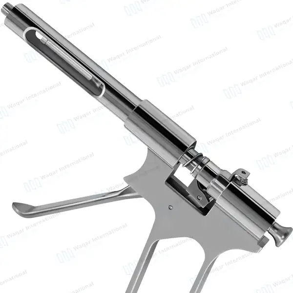 Dental Anesthetic N-Tralig Intraligament Syringe 1.8cc Gun Style - surgical instruments manufactured by Waqar International, Sialkot - view 8