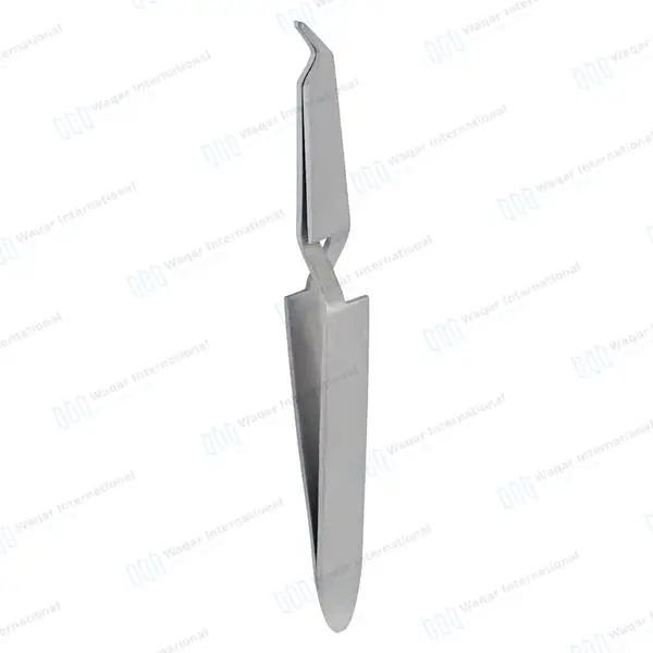 Bracket Placement Tweezer 4.5″ Narrow Smooth Tips - surgical instruments manufactured by Waqar International, Sialkot - view 6