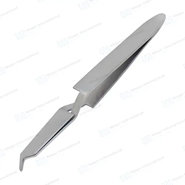 Bracket Placement Tweezer 4.5″ Narrow Smooth Tips - surgical instruments manufactured by Waqar International, Sialkot - view 7
