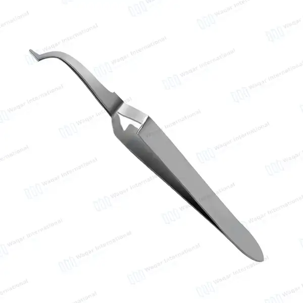 Dental Orthodontic Buccal Tube De Bonding Tweezers 5.5″ - surgical instruments manufactured by Waqar International, Sialkot - view 2