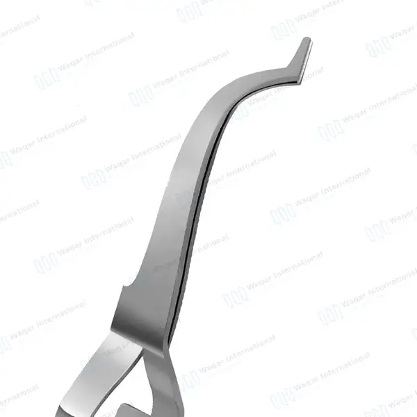 Dental Orthodontic Buccal Tube De Bonding Tweezers 5.5″ - surgical instruments manufactured by Waqar International, Sialkot - view 4