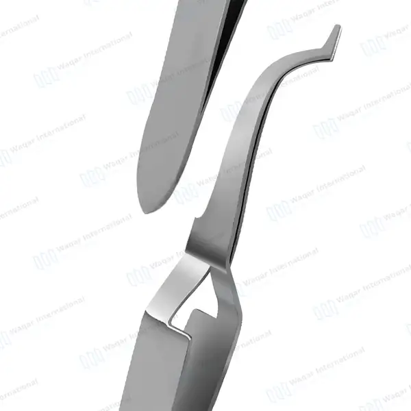 Dental Orthodontic Buccal Tube De Bonding Tweezers 5.5″ - surgical instruments manufactured by Waqar International, Sialkot - view 7